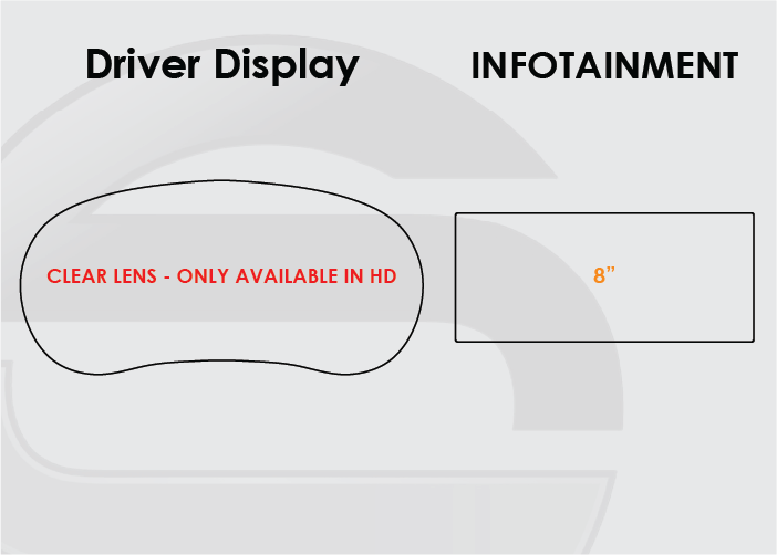 2020-2022 VW Passat Screen ProTech Kit Driver Display 8in Infotainment. Helps prevent scratches and minimizes fingerprints to keep your screens looking new.
